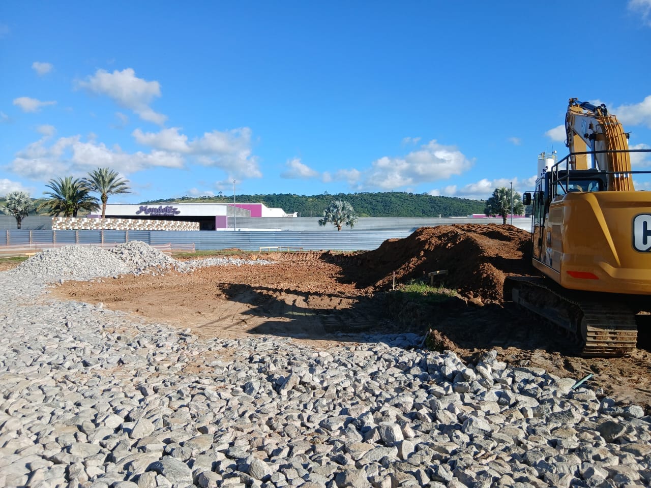 Obra Mondelez Projeto Biometano - vista 5