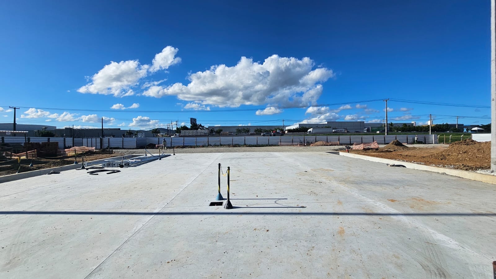 Obra Mondelez Projeto Biometano - vista 7